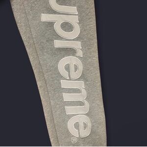 Supreme Light Gray Cotton Garment